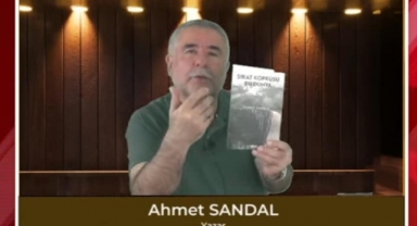 AHMET SANDAL EDEBİYAT SANAT VE KİTAP ÜZERİNE BİR SÖYLEŞİ GERÇEKLEŞTİRDİ