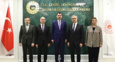 Başkan Güngör Bakan Kurum’u Ziyaret Etti