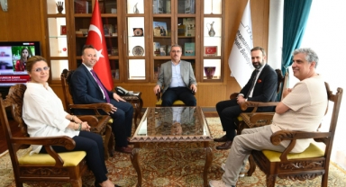 Başkan Güngör Büyükelçi Yardımcısı Weststrate’yi Ağırladı
