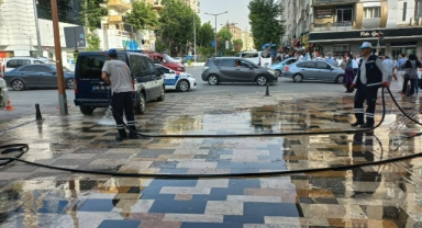 Büyükşehir’den Toz Taşınımına Müdahale