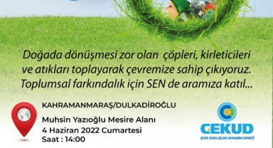 -ÇEKUD’den Türkiye Geneli Çevre Temizliği