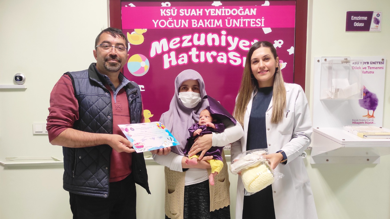 Erzurum’da Dünya’ya Gelen Fırat Bebek Şifayı Kahramanmaraş’ta Buldu