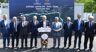 -FİLYOS-ÇATALAĞZI YOLU TRAFİĞİ RAHATLATACAK, MESAFEYİ KISALTACAK