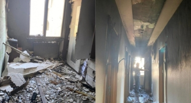 Kahramanmaraş’ta apartman dairesinde yangın