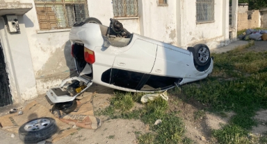 Kahramanmaraş’ta otomobil takla attı: 1 yaralı