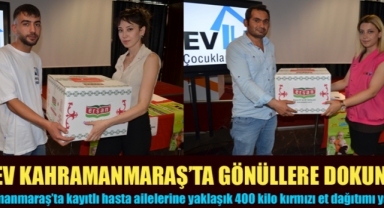 LÖSEV KAHRAMANMARAŞ’TA GÖNÜLLERE DOKUNDU