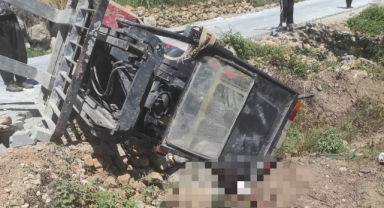 Andırın’da iş makinesinin altında kalan işçi öldü
