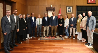 Başkan Güngör, Cumhurbaşkanı Başdanışmanlarını Makamında Ağırladı