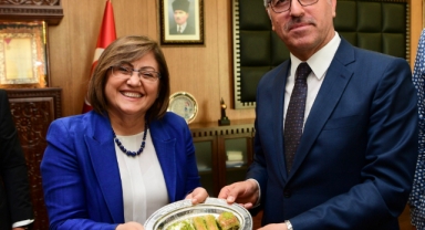 Başkan Güngör, Gaziantep Valisi Gül ve GBB Başkanı Şahin’i Ağırladı