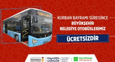 Büyükşehir Otobüsleri Bayramda Ücretsiz