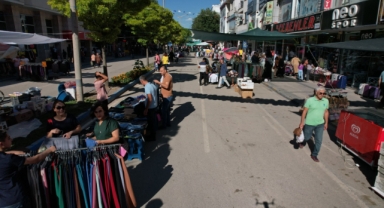 Cadde ve sokalar karnaval alanına dönüştü