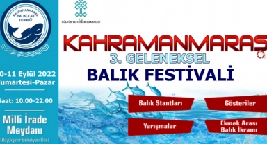 Denizi olmayan Kahramanmaraş, 3'üncü Balık Festivali'ne hazırlanıyor