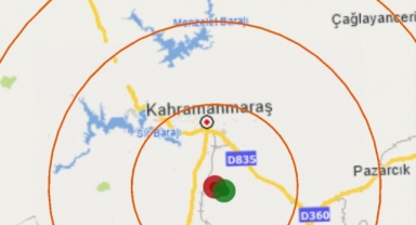 Kahramanmaraş’ta 3.8 büyüklüğünde deprem