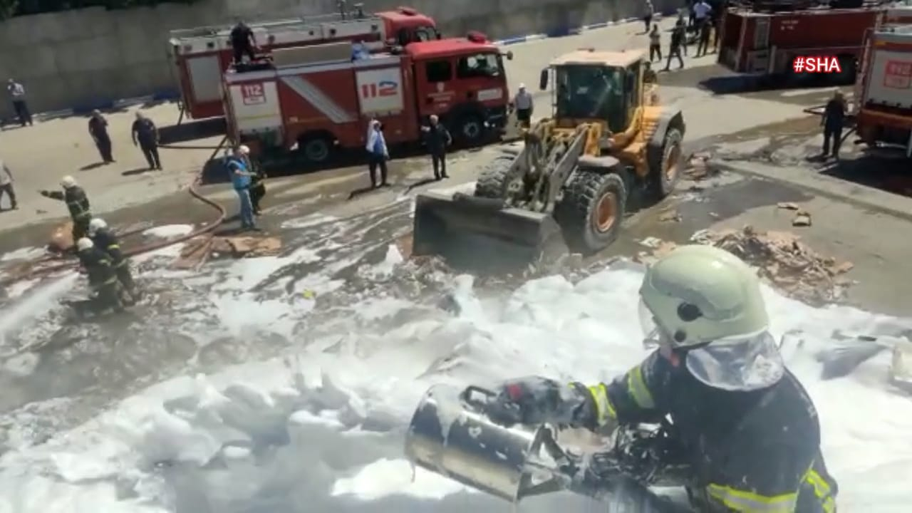Kahramanmaraş’ta kağıt toplama merkezinde yangın