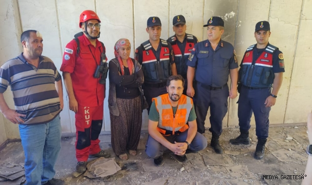 Kahramanmaraş’ta kayıp zihinsel engelli kadın metruk binada bulundu
