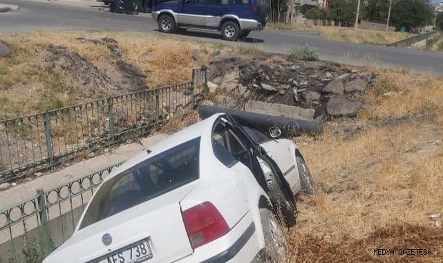 Kahramanmaraş’ta otomobil ile jeep çarpıştı: 1 yaralı