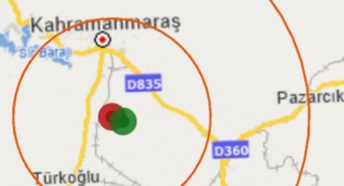 Kahramanmaraş’ta peş peşe deprem