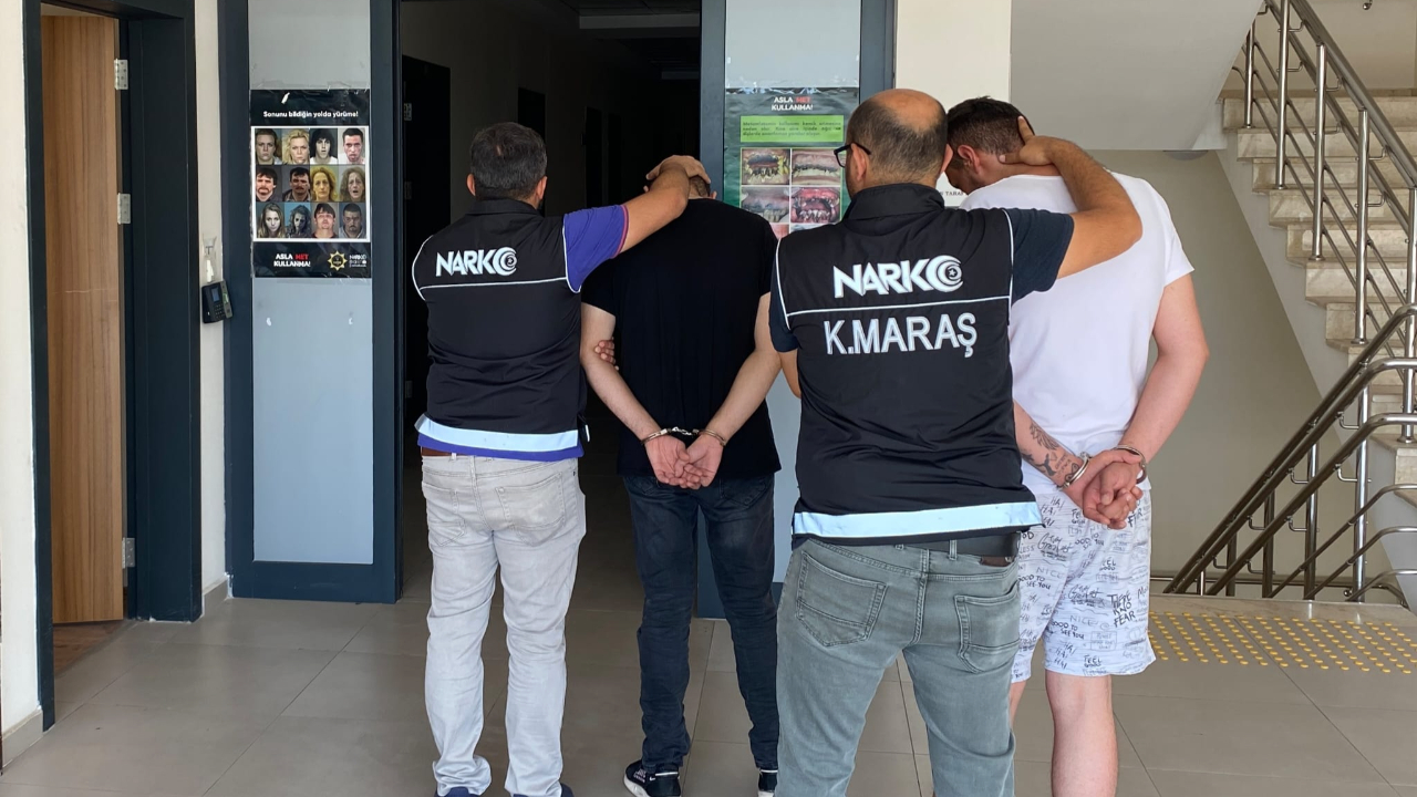 Kahramanmaraş’ta uyuşturucudan 3 kişi tutuklandı