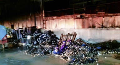 Kahramanmaraş’ta yangında 60 bin tavuk telef oldu
