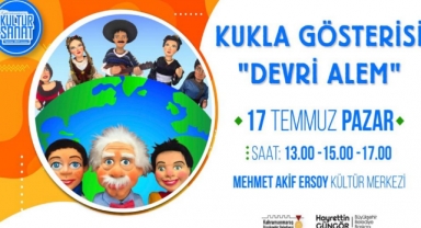 Kukla Gösterisi Minik İzleyicilerini Bekliyor