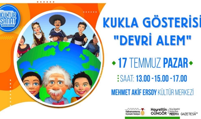 Kukla Gösterisi Minik İzleyicilerini Bekliyor