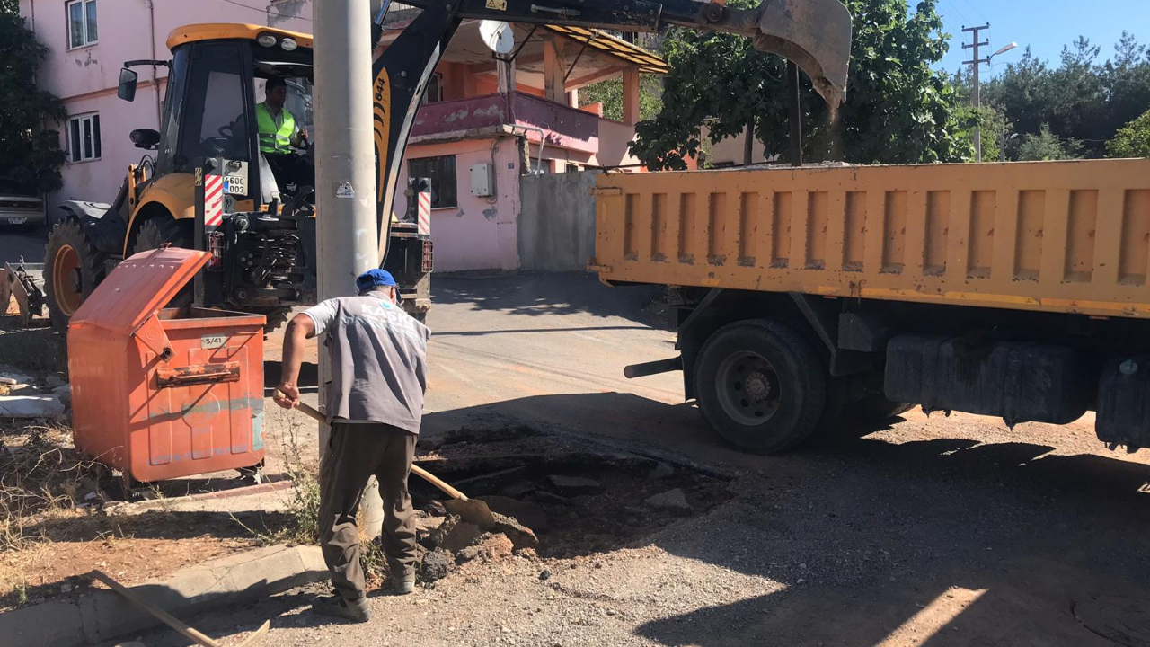 MAĞARALI MAHALLESİ’NDE İÇMESUYU ARIZASINA ANINDA MÜDAHALE