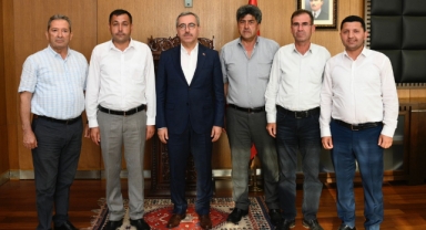Muhtarlardan Başkan Güngör’e Ziyaret