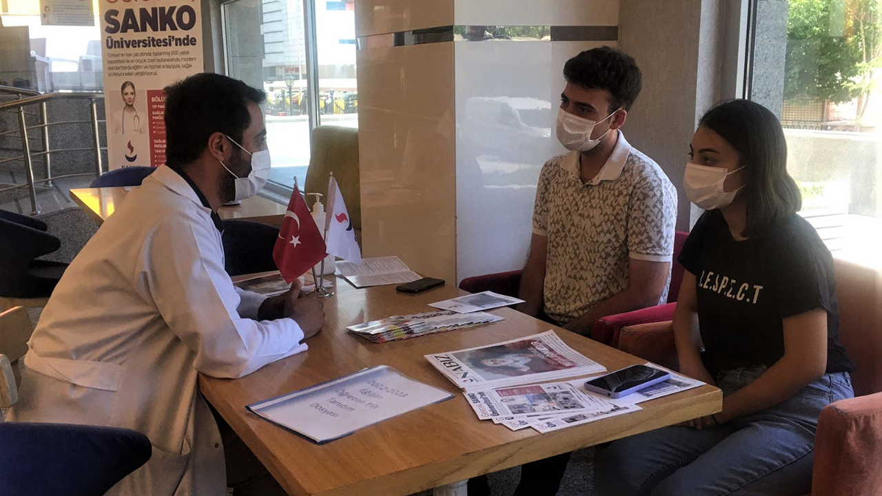SANKO ÜNİVERSİTESİ TANITIM GÜNLERİ YOĞUN İLGİ GÖRÜYOR