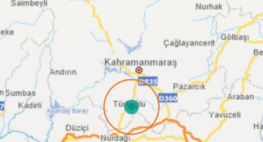 Türkoğlu’nda korkutan deprem