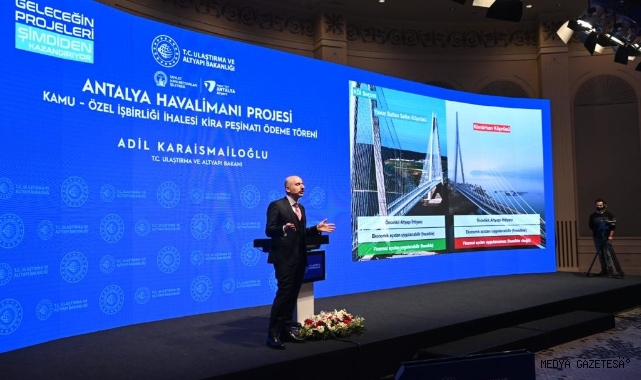 ULAŞTIRMA VE ALTYAPI BAKANI KARAİSMAİLOĞLU: ANTALYA HAVALİMANI’NDA 1034 UÇAK İLE REKOR TAZELENDİ