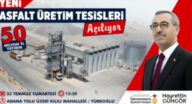Yeni Asfalt Üretim Tesisleri Açılıyor