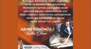 Başkan Mahçiçek’ten Muharrem ayı ve Aşure Günü mesajı