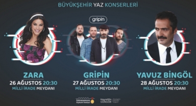 Büyükşehir Yaz Konserleri Devam Ediyor!