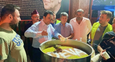 DEVA Partisi Onikişubat İlçe Teşkilatından aşure ikramı
