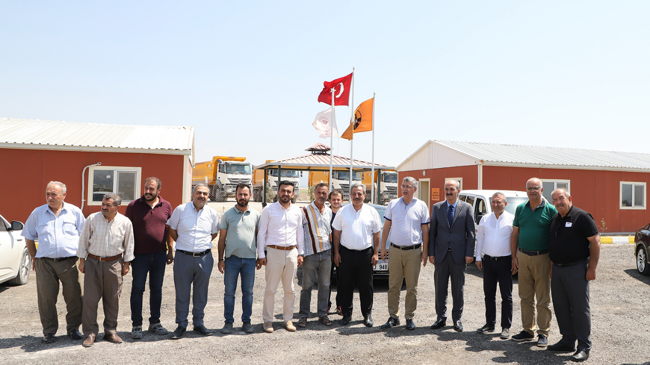 DULKADİROĞLU ÇAĞLAYANCERİT YOLUNDA İLK KAZMA VURULDU