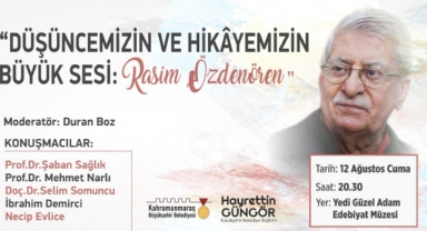 ‘Düşüncemizin ve Hikâyemizin Büyük Sesi: Rasim Özdenören’ Paneli Gerçekleştirilecek