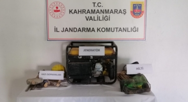 Elbistan’da izinsiz kazı yapan 3 kişi yakalandı