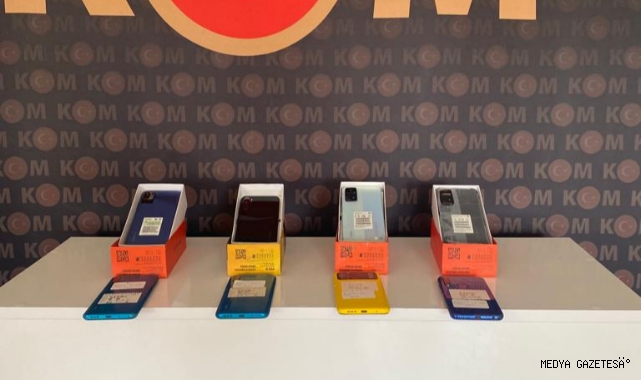 -Elbistan’da kaçak telefon operasyonu