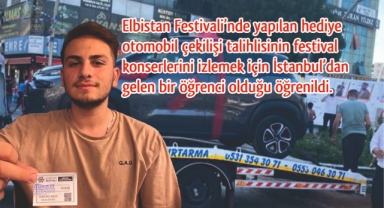 Festival otomobili bakın kime çıkmış?