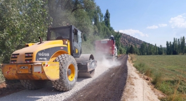 Göksun’da 24 Kilometrelik Yol Büyükşehir’le Yenilendi
