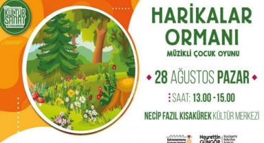 “Harikalar Ormanı” Minikleri Bekliyor