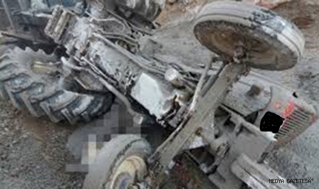 Pazarcık’ta kendi kullandığı traktörün altında kaldı: 1 ölü 
