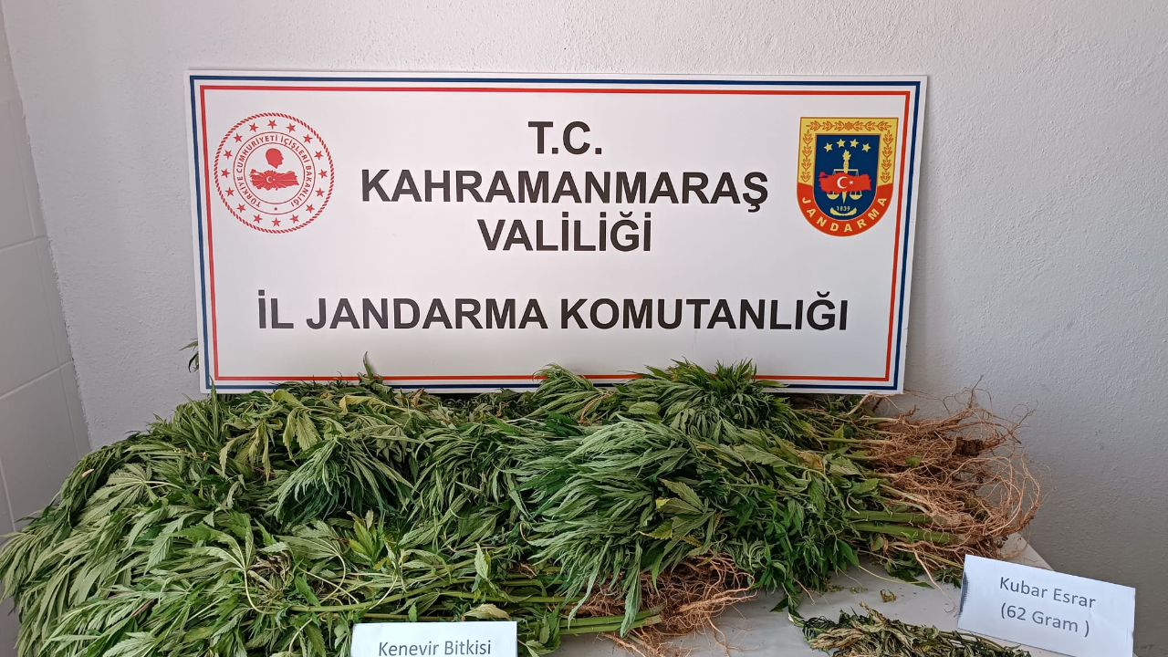 Pazarcık’ta uyuşturucu operasyonu