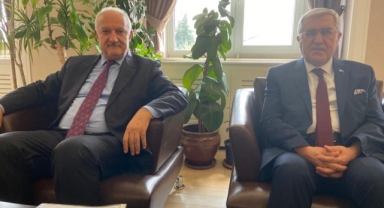 Rektör Prof. Dr. Niyazi Can’ın SGK Ziyaretinde KSÜ Tıp Fakültesi Hastanesi ile İlgili Konular Ele Alındı