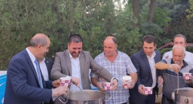 ÜLKÜ OCAKLARI'NIN AŞURE İKRAMINA YOĞUN İLGİ