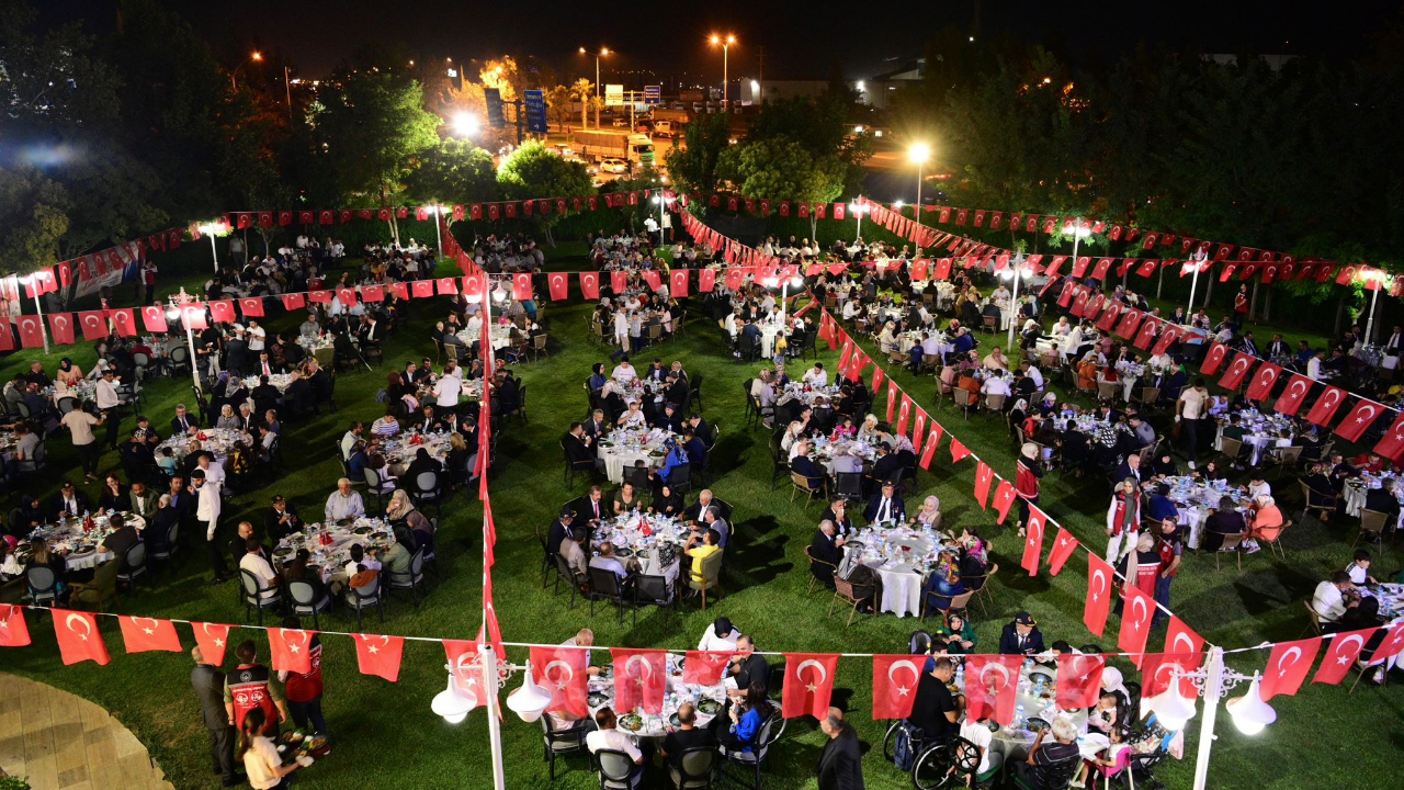 Başkan Güngör, Gaziler ve Aileleriyle Bir Araya Geldi