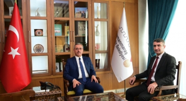 Başkan Güngör, Kaymakam Çelikkaya’yı Ağırladı