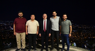 Başkan Güngör, Şairler Tepesi’nde Vatandaşlarla Bir Araya Geldi