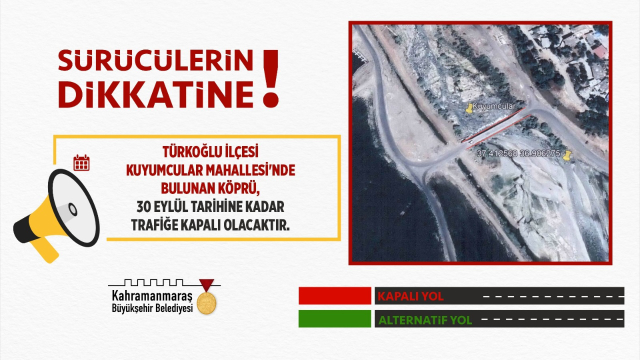 Büyükşehir'den Sürücülere Uyarı!