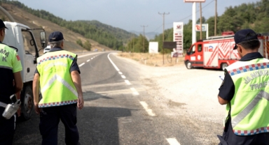 Kahramanmaraş Jandarmadan kaza tatbikatı